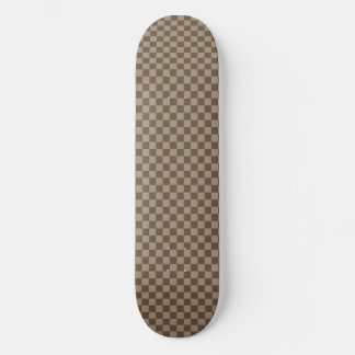 Beige Prüfmuster Skateboard