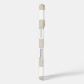 Beige Retro Karo Case-Mate iPhone Hülle (Rückseite / Rechts)
