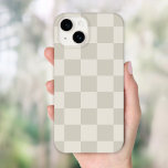 Beige Retro Karo Case-Mate iPhone 14 Hülle<br><div class="desc">Die hellbeige und Elfenbeinfarben sind in einem schicken Boho-Schachbrettmuster gehalten. Verwenden Sie die Entwurfswerkzeuge,  um eigene Monogramme,  Namen oder andere Texte hinzuzufügen oder die Hintergrundfarbe zu ändern,  um eine einzigartige Geräteabdeckung zu erstellen.</div>