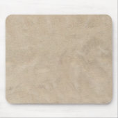 Beige Retro kundenspezifisches Veloursleder Mousepad (Vorne)