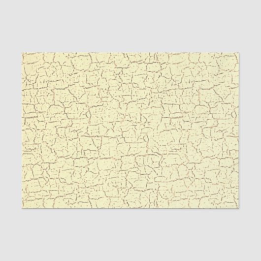 Beige Risseffekt-Decoupage Seidenpapier (Vorderseite)