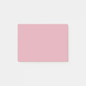 Beige rosa dunkle Rose Hintergrund Post-it Klebezettel (Vorderseite)