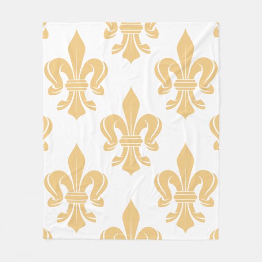 Beige Royal Fleece Blanket (Vorderseite)