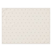 Beige Ruby-throated Hummingbirds Tischdecke (Vorderseite (Horizontal))