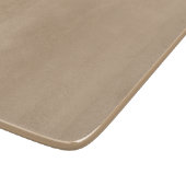 Beige Schneidebrett (Ecke)