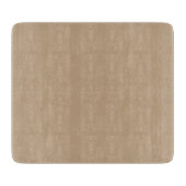Beige Schneidebrett (Vorderseite)