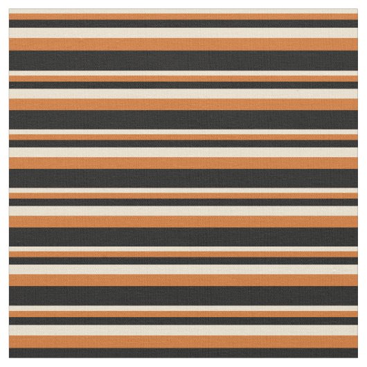 Beige, Schokolade und schwarz gefärbtes Muster Stoff (Nahaufnahme)