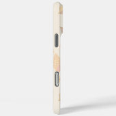 Beige Shells Pattern Case-Mate iPhone Hülle (Rückseite / Rechts)