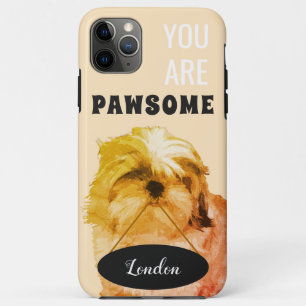 Beige Shih Tzu iPhone 11 Pro Max Fall Case-Mate iPhone Hülle