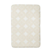 Beige Shippo-Muster Badematte (Vorderseite Vertikal)