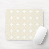 Beige Shippo-Muster Mousepad (Mit Mouse)