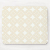 Beige Shippo-Muster Mousepad (Vorne)
