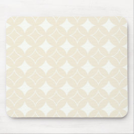 Beige Shippo-Muster Mousepad