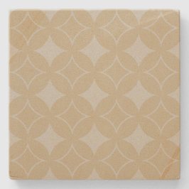 Beige Shippo-Muster Steinuntersetzer