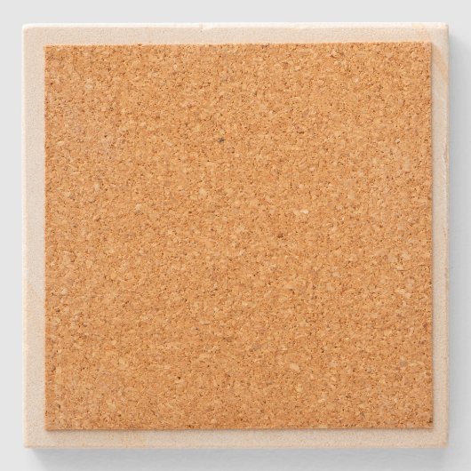 Beige Shippo-Muster Steinuntersetzer (Rückseite)