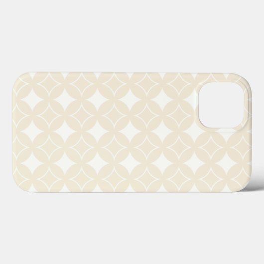 Beige shippo pattern Case-Mate iPhone case (Rückseite (Horizontal))