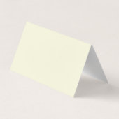 Beige Simple Schlichte Moderne Minimailst Professi Visitenkarten (Rückseite)