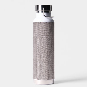 Beige Snakeskin Muster Wasserflasche Trinkflasche