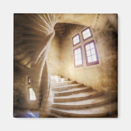 Beige-Spirituosen-Treppe, Frankreich Magnet (Vorne)