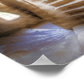 Beige-Spirituosen-Treppe, Frankreich Poster (Ecke)