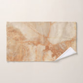 Beige Steinstruktur Badhandtuch Set (Handtuch)