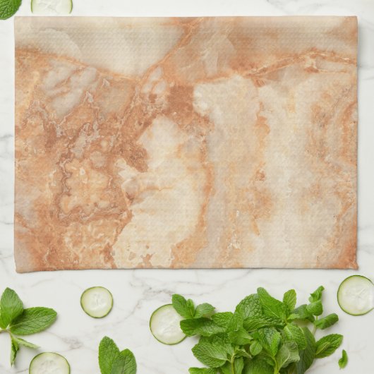 Beige Steinstruktur Geschirrtuch (Gefaltet)