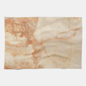 Beige Steinstruktur Geschirrtuch (Horizontal)
