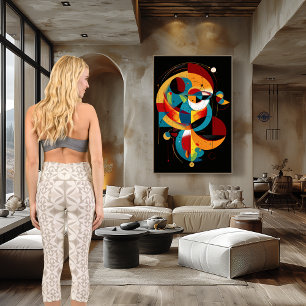 Beige Sternmuster mit eigenem Text und Logo Capri Leggings