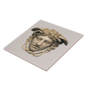 Beige Stone Medusa Fliese (Seite)