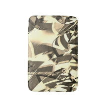 Beige Streifen auf einem braunen, tropfenden Bild