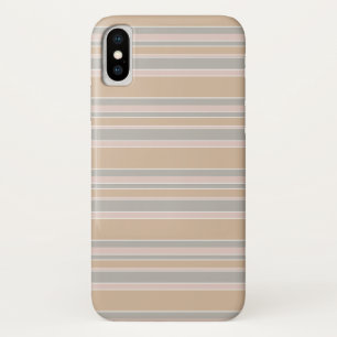 Beige Streifen Case-Mate iPhone Hülle