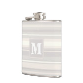 Beige Streifen Flachmann (Links)