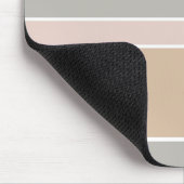 Beige Streifen Mousepad (Ecke)