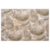 Beige Swirl-Tapete. Korallenleaf Textile Stoff (Fat Quarter (45,7 x 55,9 cm))