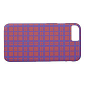 beige Tartan Case-Mate iPhone Hülle (Rückseite (Horizontal))