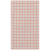Beige Tartan Kariertes Muster Tischdecke (Vorderseite)