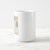 beige Tasse. Kaffeetasse (Mittel)