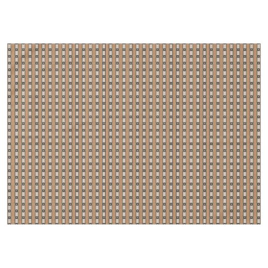 Beige Taupe Orange Brown Angesagt Orientalischer G Tischdecke (Vorderseite (Horizontal))