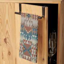 Beige Taupe Rot Braun Türkis Blau Stammeskunst Mus