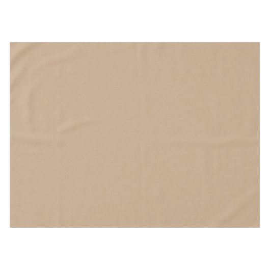 Beige Tischdecke (Vorderseite (Horizontal))