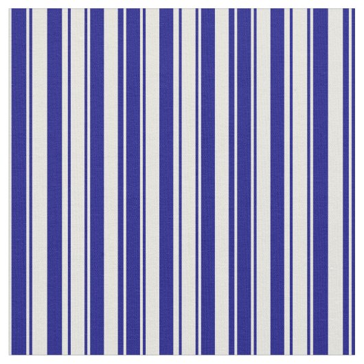 Beige und blaue Farbmuster Stoff (Nahaufnahme)