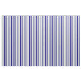 Beige und blaue Streifen/Linke Muster Stoff (Fat Quarter (45,7 x 55,9 cm))