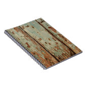 Beige und braune Holzpappe Notizblock (Rechte Seite)