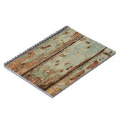 Beige und braune Holzpappe Notizblock (Linke Seite)