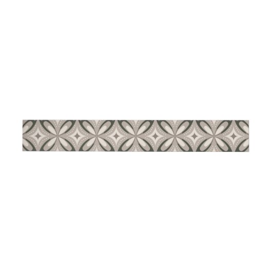 Beige und braune Retro-Kreisformen (Person)