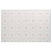 Beige und Cream Mandala Muster Stoff (Fat Quarter (45,7 x 55,9 cm))