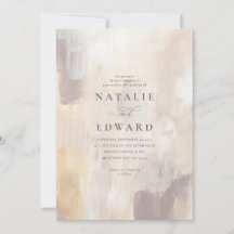 Beige- und cremefarbene Hochzeit mit lackierten St