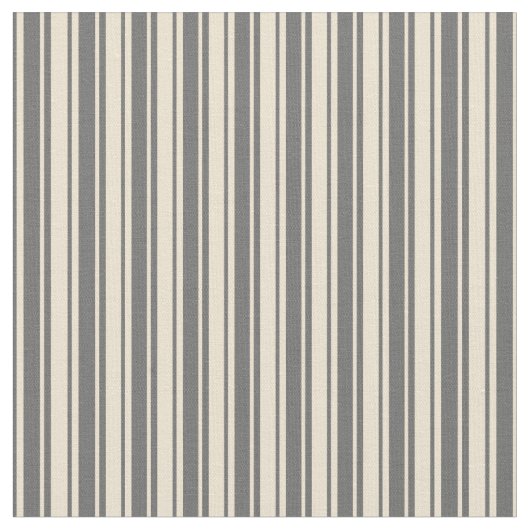 Beige und Dim Gray Lines Muster Stoff (Nahaufnahme)