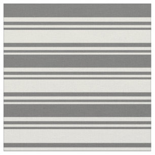 Beige und Dim Gray Lines Stoff