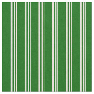 Beige und dunkelgrüne Farbmuster Stoff
